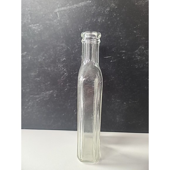 Rawleighs Glass Bottle Embossed Printing 8.5 Inches Tall pharma USA Vtg Medicine - Picture 3 of 10